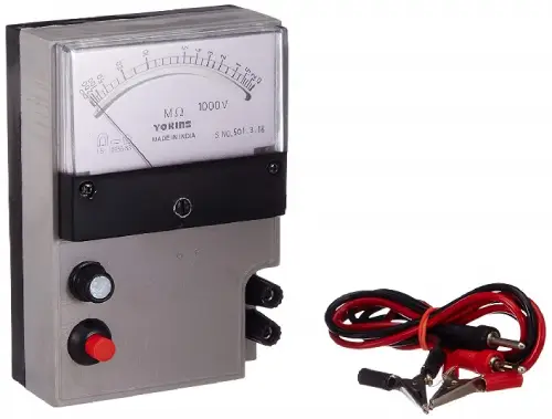 Battery Operated Insulation Tester