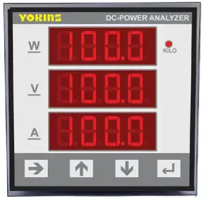 Single Channel DC KWH Meter